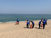 해양환경공단 동해지사, 한섬해변 연안정화 행사 실시