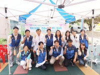 한수원 방사선보건원, 노·경 합동 의료 봉사활동 