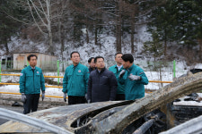 박경국 가스안전公 사장, 평창 LPG충전소 폭발 현장 방문