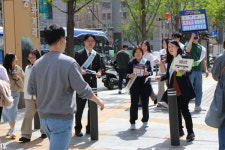 한전 서울본부, 중구청과 합동 에너지절약 거리 캠페인 시행