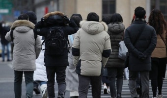 한파특보 속 강한 추위 계속…우수 맞은 지역서 영하권 체감온도 하락