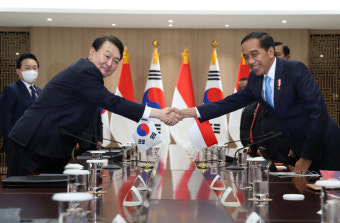 한-인니 투자 활성화 논의...정상회담 개최