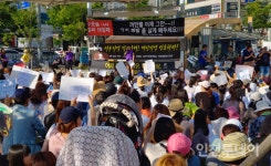 붉은 수돗물 피해 18일째...인천시 무능행정 비판