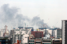 인천 서구 원창동 공장에서 큰 불