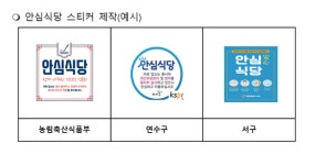 인천시 인천형 안심식당 1100개 추가 지정