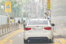 부평서초등학교 앞 병원용주차장 통학 안전 우려