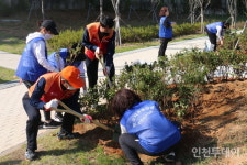 SK인천석유화학, 석남완충녹지 석남이음숲에 철쭉동산 조성