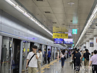 인천1호선 송도행 열차 출입문 고장 10분 지연... 출근길 시민 불편