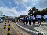 인천 서구 당하초·백석초 통학구역 변경 일방적 추진 반대