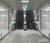 인천1호선 동막역 승강설비 가동··· 교통약자 편의 개선