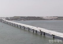 신도평화대교 개통 코앞··· 섬 내 도로 공사 마무리 불투명, 교통난 우려
