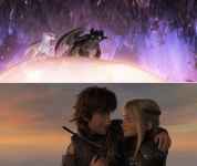 영화 드래곤 길들이기 3 밸런타인데이 기념 커플 스틸 공개