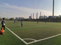 영등포구, 안양천 갈대3구장 인조잔디 조성 공사 착공