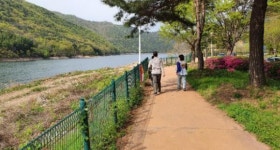달성군, 가창댐 따라 걸으며 코로나19 스트레스 털어내자!