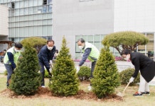 마포구청, 새마을금고와 사회공헌 녹화사업 시행