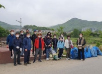 남양주시 진접읍 주민자치위원회, 내각리 알동산 왕숙천변 환경정화