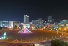 창원시, 창원광장에 빛의 띠 연속적 야간경관 조성