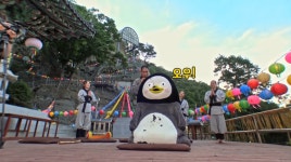 펭수, 선무도에 이어 무형유산 배우다