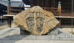 [붓다의 발자국, 불족적] 붓다의 발, 무불상 시대 석가여래의 상징