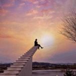 사진 찍기 딱 좋아! 하늘, 바다 배경의 ‘천국의 계단’ 카페 8