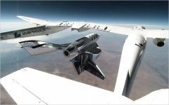 버진 갤럭틱의 최초 민간 우주관광 비행 성공