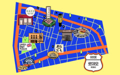 강남 미식 인앤아웃 지형도 업데이트 로데오 편