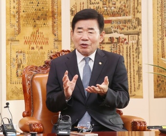 김진표 국회의장, '국회 세종의사당 건립 위한 국회규칙안' 제시