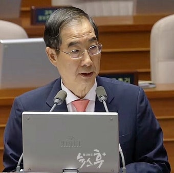 한덕수 총리, 이재명 대표 방문 …