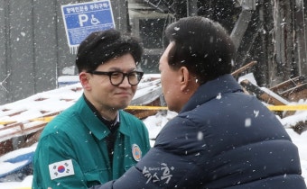 윤석열 대통령과 한동훈 비대위원장
