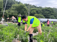 농협경제지주, 충남 금산 수해복구 지원