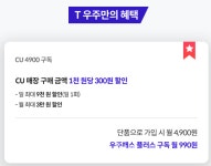 편의점 멤버십 제휴 전쟁...CU, T우주패스 구독 전략 통했다