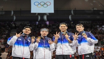 파리올림픽 펜싱 영웅들...전남 영광군에서 '진검승부'