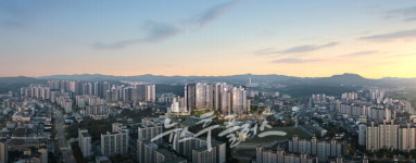 동문건설, 파주 문산역 3차 동문 디 이스트 센트럴 견본주택 개관