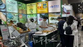 영광군 모싯잎송편 k-푸드 우뚝