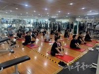 의정부시스포츠센터, 헬스장 안전 사용 캠페인 진행