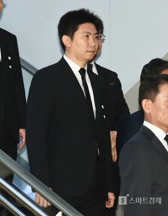 故 조양호 회장 빈소 방문한 유승민 IOC 선수위원[포토]