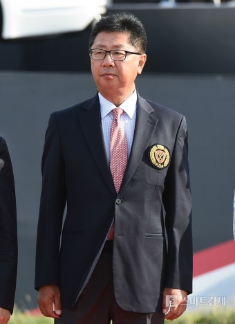 (기아자동차 한국여자오픈)강형모 대한골프협회 부회장, 시상식 참석[포토]