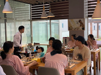 수지 디아망산후조리원, 입실 산모대상 칵테일만들기 강의 진행