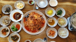 양평 용문산, 두물머리 즐기고 정안가든에서 즐기는 제대로 된 한상