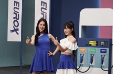 롯데정밀화학 요소수 브랜드 유록스, 광고 촬영 현장 비하인드 컷 공개