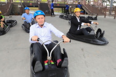 필립 터너 주한 뉴질랜드 대사, 전세계적인 뉴질랜드 ‘스카이라인’사의 통영 루지 시설 방문