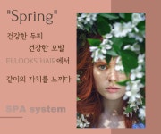 구월동미용실 엘룩스헤어에서 건조한계절에 지친 모발과 두피를 관리할 수 있는 스파패키지 시스템