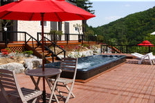 가평 라움 펜션, 실외 야외 스위밍스파 OPEN  숙박 요금 슈퍼 세일 이벤트 함께 진행