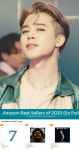 방탄소년단 지민 ‘필터’ 美 아마존 ‘2020 베스트셀러 결산’ 1위! 빌보드, 아이튠즈까지 빛나는 솔로 파워