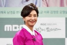 [포토] 김혜옥, 우아한 한복 자태
