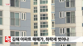 김해 아파트 매매가, 하락세 벗어나