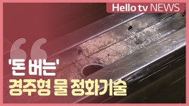 돈 버는 경주형 물 정화기술