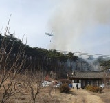 남원 야산서 불…50여 분 만에 주불 진화