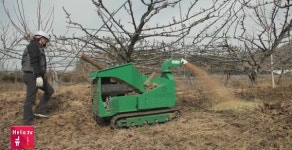 남원 복숭아 농장서 파쇄기 끼임 사고...1명 중상
