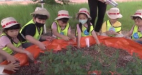 고창군, 어린이 대상 텃밭만들기 행사 진행